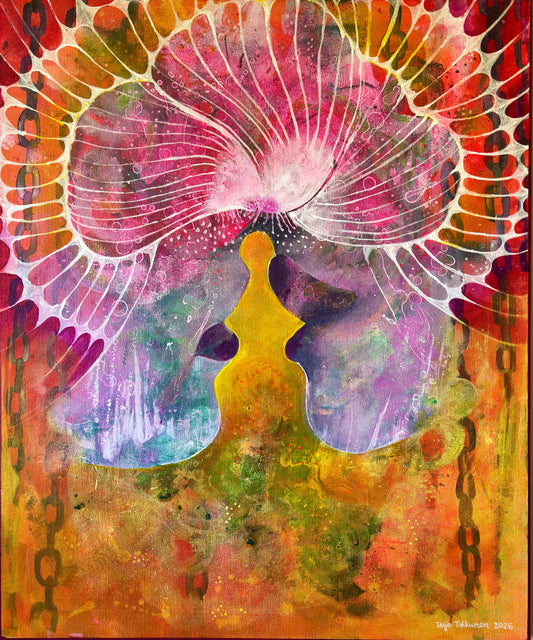 Magic Moment, canvas-taulu, 54 × 65 cm, akryyli